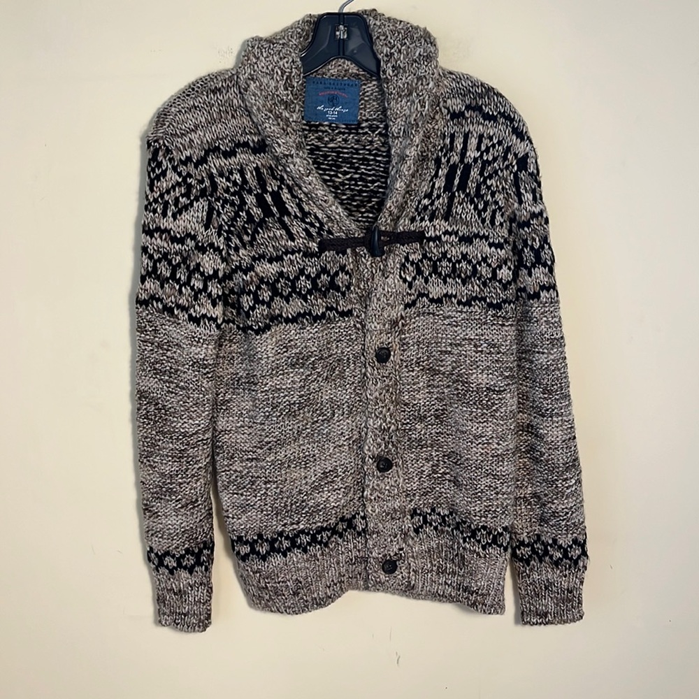 ZARA Boy’s Button-Up Sweater Size 13/14